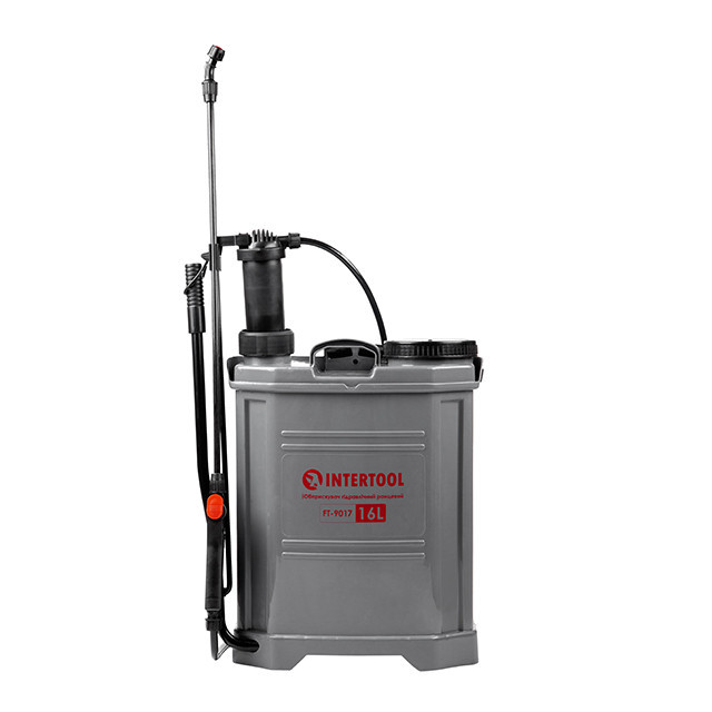Обприскувач гідравлічний ранцевий, 16 л INTERTOOL FT-9017 Київ - фото 1