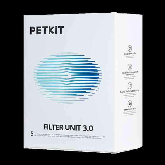 Фільтр для поїлки PETKIT Fountain Filter Unit 3.0- 5pcs (P4161) Киев