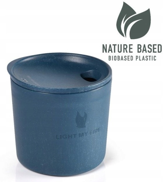 Туристичний Кухоль 250 мл з кришкою LightMyFire "MyCup´n S" (2459510900) Біопластик Нововолинськ - фото 1