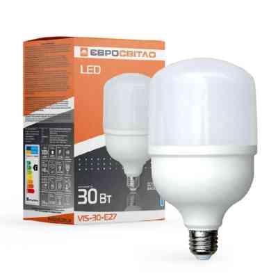 Лампочка Євросвітло 30Вт 4200К (VIS-30-E27) Винница