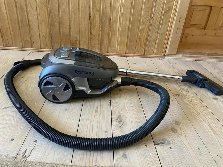 Пилосос Rainberg RB-659-S з контейнером 4200 Вт, телескопічна труба, 5 ступенів фільтрації, Сірий колір Одеса - фото 5
