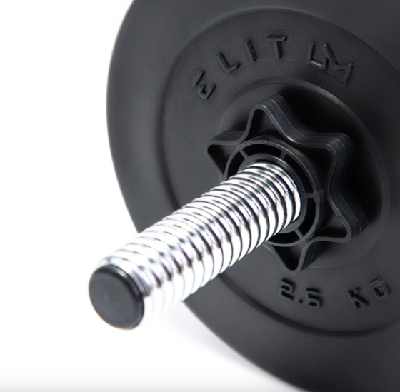 Гантель композитна ELITUM 31кг Киев