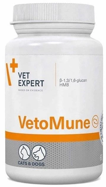 Добавка для собак і котів для підтримки імунітету VetExpert VetoMune (ВетЕксперт ВетоМун) Запоріжжя - фото 1