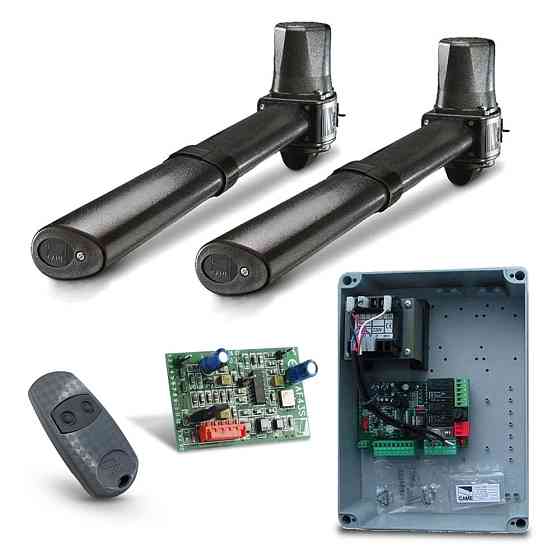 Комплект автоматики для розпашних воріт вагою до 800 кг, шириною до 3 м Came KRONO 1 BASE Киев