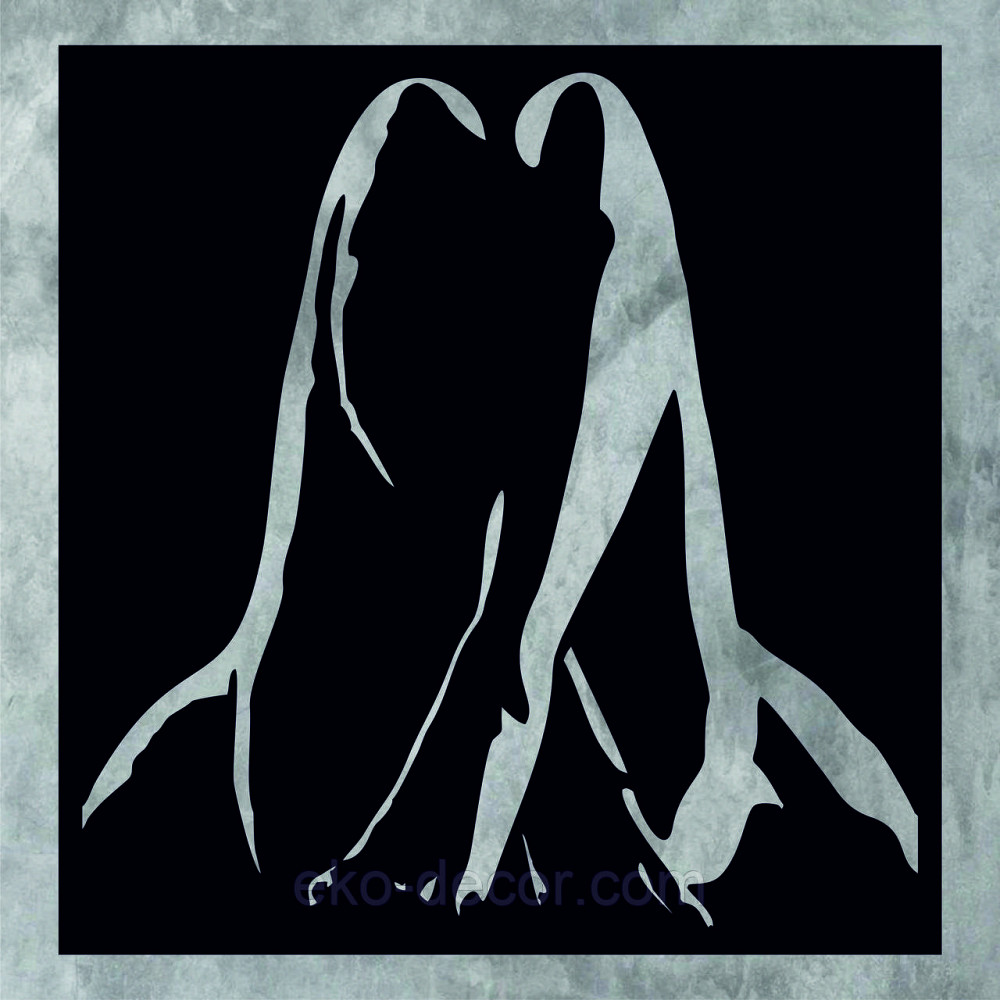 Декоративное настенное Панно «Силуэт женщины», Декор на стену Киев - изображение 7
