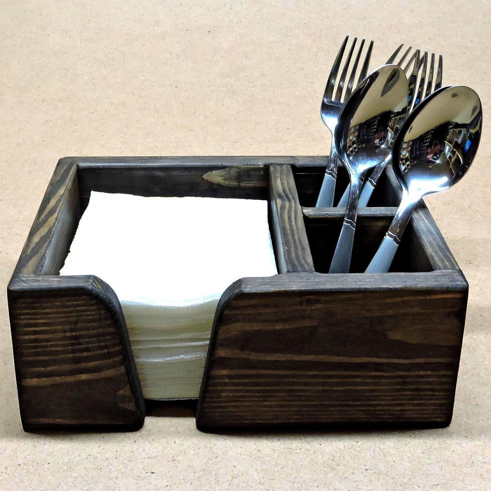 Підставка для столових приборів "Аппетито" мокко Миколаїв - фото 1