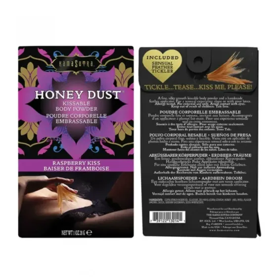 Съедобная пудра Kamasutra Honey Dust Raspberry Kiss Sex Aura Киев
