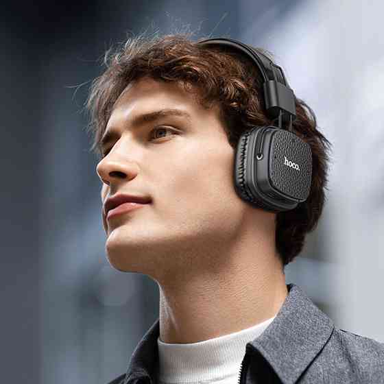 Бездротові накладні навушники HOCO W56 Earl BT headphones Black Одеса