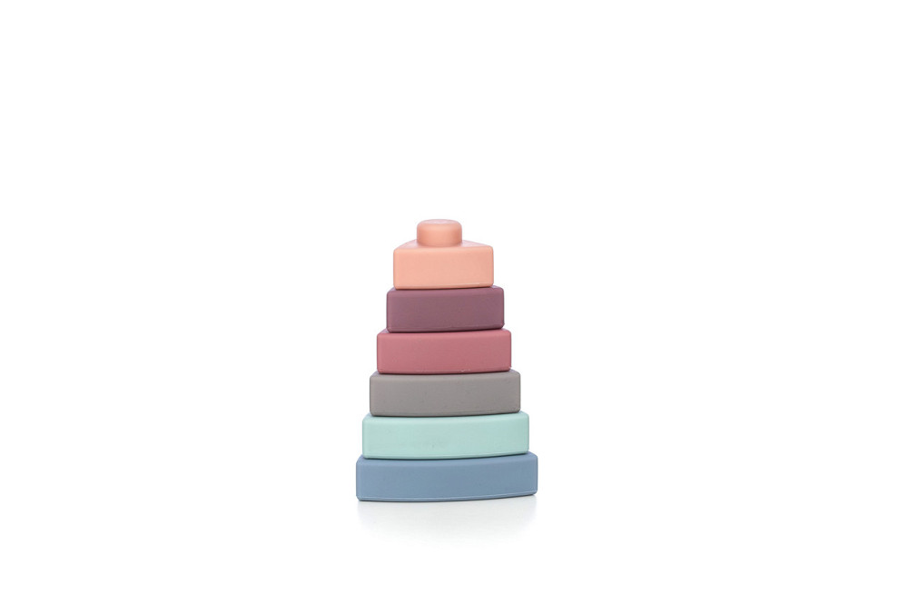 Силиконовый сортер FreeON Башня треугольная, multicolour Киев - изображение 2
