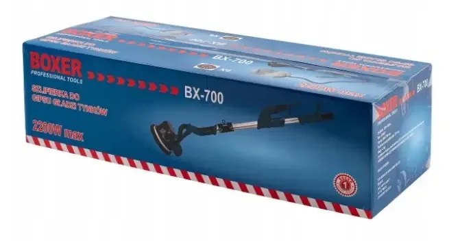 Шліфмашина для стелі та стін BOXER BX-700 – потужність 2200 Вт Львів - фото 3