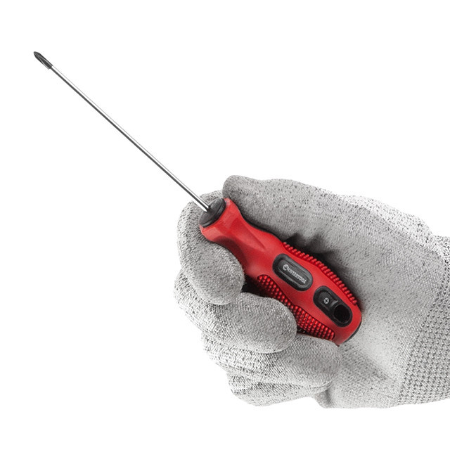 Викрутка хрестова, PH0×100 мм, Cr-V INTERTOOL VT-3132 Киев - изображение 4