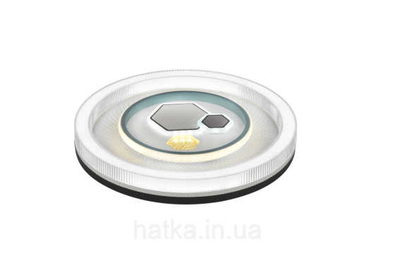 Світлодіодна пристельова люстра VALESO 2H-004, Білий+Чорний Київ