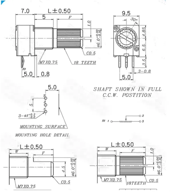 Регулятор швидкості двигуна постійного струму Mini PWM 10А Київ - фото 2