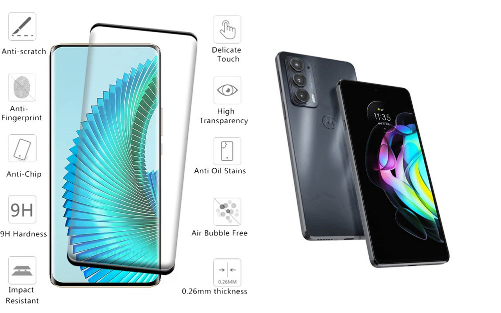 Захисне скло HyperGlass Pro для Motorola Edge 20 Pro – максимальна чутливість та захист Київ - фото 2
