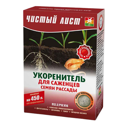Добриво укорінювач мінеральне 300гр (кристал) Квітофор Чистий лист Житомир