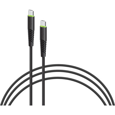 Дата кабель USB-C to USB-C 0.2m CBFLEXTT0 60W Intaleo (1283126559495) Вінниця - фото 1
