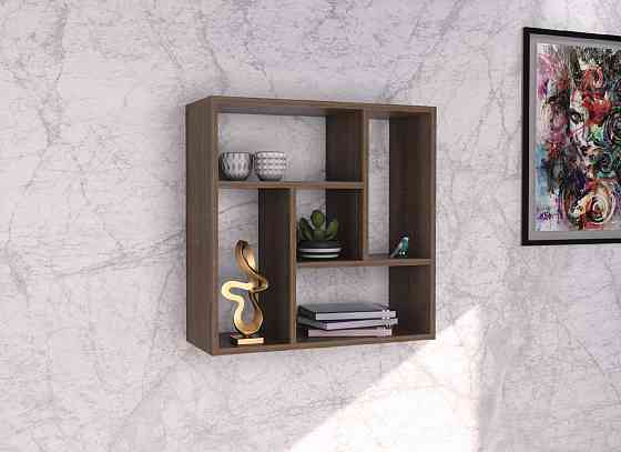 Полиця навісна П-3, Дуб Сонома Трюфель, 610/230/610 Львів