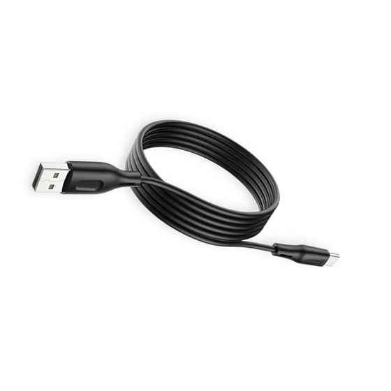Кабель для зарядки Avantis USB - Type-C, 1м, черный, круглый силикованая оплетка Мукачево