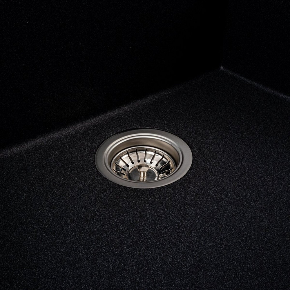 VALESO Кухонна гранітна мийка 5750 DAVINA VALESO карбон Коломыя - изображение 6