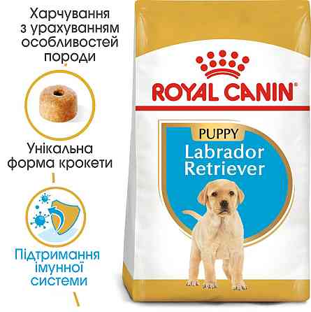 Корм для щенков породы Лабрадор-ретривер ROYAL CANIN LABRADOR PUPPY 3 кг Киев