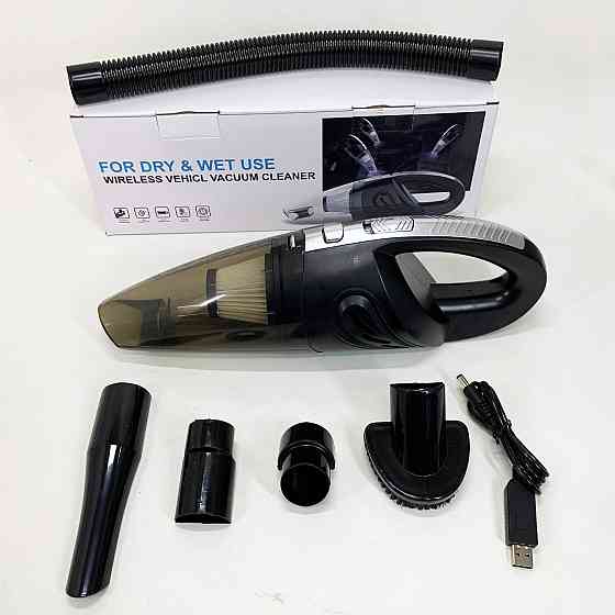 Пылесос для очистки автомобиля, Мощный ручной пылесос с контейнером Автомобильный безпроводной DO-15 Ивано-Франковск