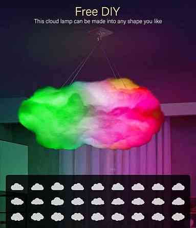 НОВИНКА! Нічник ХМАРА на USB Підвісний світильник Ночник облако. Харків