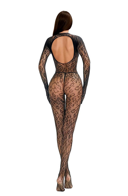Бодістокінг - Bodystocking 214085, black - One Size Sex Aura Київ - фото 2