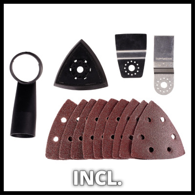 Реноватор Einhell TC-MG 250 CE, 250Вт, 11000-20000об/мин, набор насадок (4465185) Винница - изображение 2