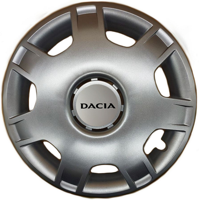 Автомобильные модельные колпаки R14 Dacia 205 4шт, SJS, серебряные Киев - изображение 1