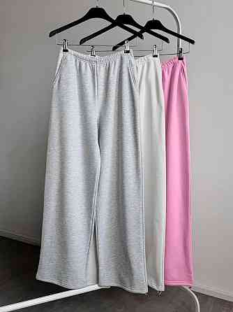 Женские повседневные комфортные брюки свободного кроя турецкая петля Меланж, 46 Одесса