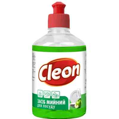 Средство для ручного мытья посуды Cleon Яблоко 500 мл (4820289450220) Винница