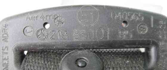 Mercedes-Benz  A2198600185 Ремінь безпеки задній лівий чорний CLS C219 Одеса