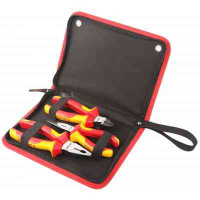 Набор инструментов Tolsen плоскогубцев диелектрических VDE 3 шт Premium (V83103) Винница