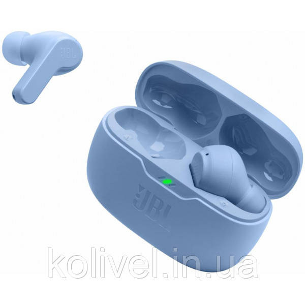 Навушники з мікрофоном JBL TWS Wave Beam Blue JBLWBEAMBLU (JBLWBEAMBLU) Киев - изображение 6