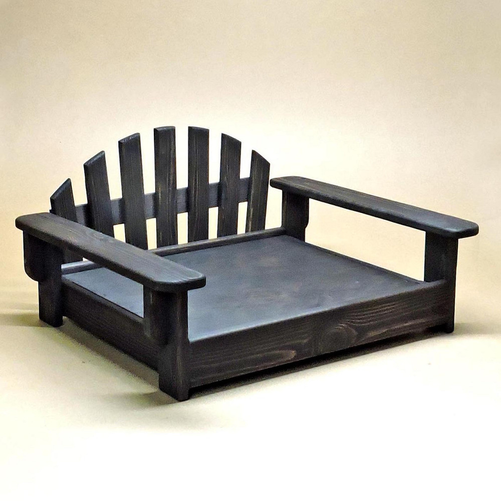 Лежак дерев'яний для собаки "Бламонт 45х55" венге Миколаїв - фото 1