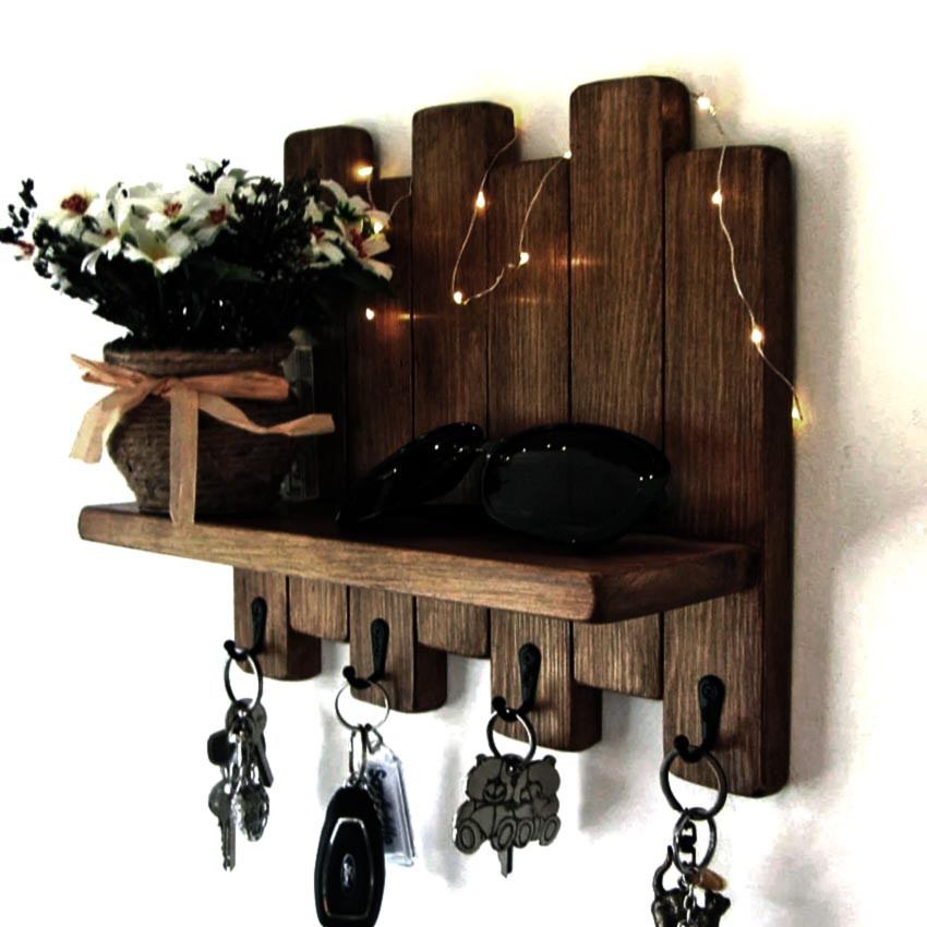 Ключница деревянная 