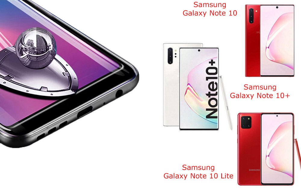 Захисне скло DefenzoGlass для Samsung Galaxy Note 10, Galaxy Note 10+, Galaxy Note 10 Lite – подвійна міцність Київ - фото 1