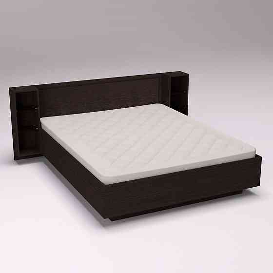 Кровать Кристалл №1 двуспальная, Венге Магия, 2035х2176х850 Львов