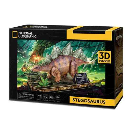 3D пазл CubicFun National Geographic Dino Стегозавр (DS1054h) Харків