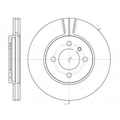 Гальмівний диск REMSA 6062.10 Вінниця