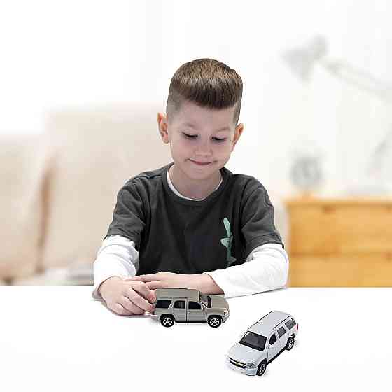 Автомодель - Chevrolet Tahoe 2008 (білий, сірий) Днепр