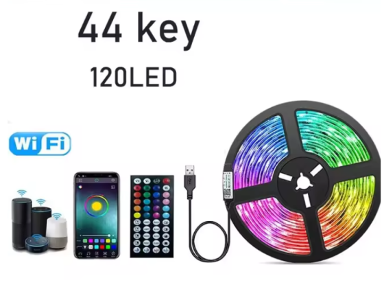 Світлодіодна стрічка з bluetooth та керуванням з телефону + 5 метрів, APP BT, 7995 Дніпро