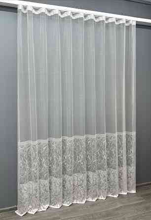 Тюль VR-Textil 1669т Жаккард Белый 300х270 см (42-0684) Киев