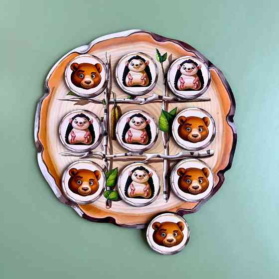 Деревянная настольная игра 