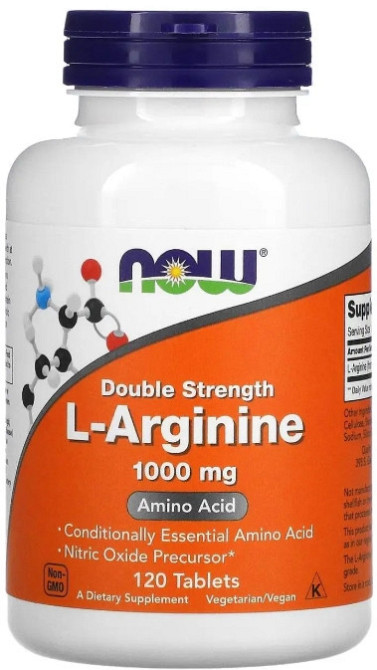 L-аргинин Now Foods L-Arginine 1000 мг 120 таб Киев - изображение 1