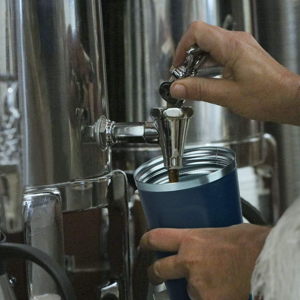 Термочашка Suntq 380 мл з нержавіючої сталі, подвійна ізоляція, темно-синя, кавова кружка, термокружка з герметичною кришкою Київ - фото 8