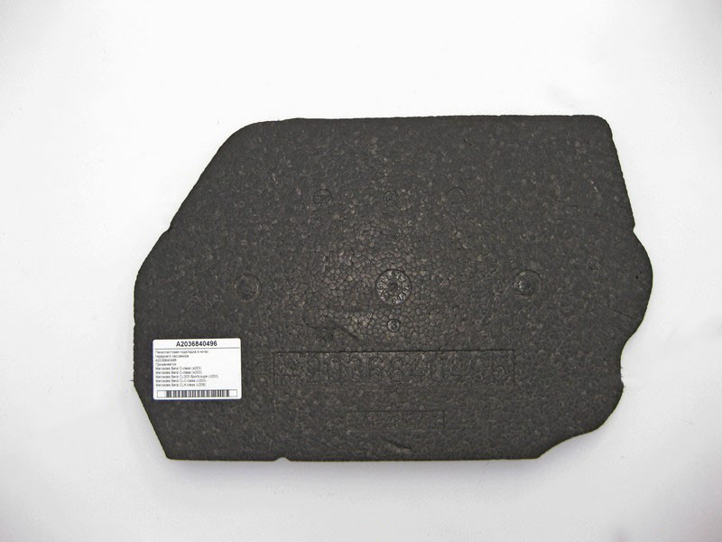 Mercedes-Benz  A2036840496 Пінопластова підкладка в ногах переднього пасажира C-Class W203 CLC C203 Sportcoupe CLK C209 Одесса - изображение 1