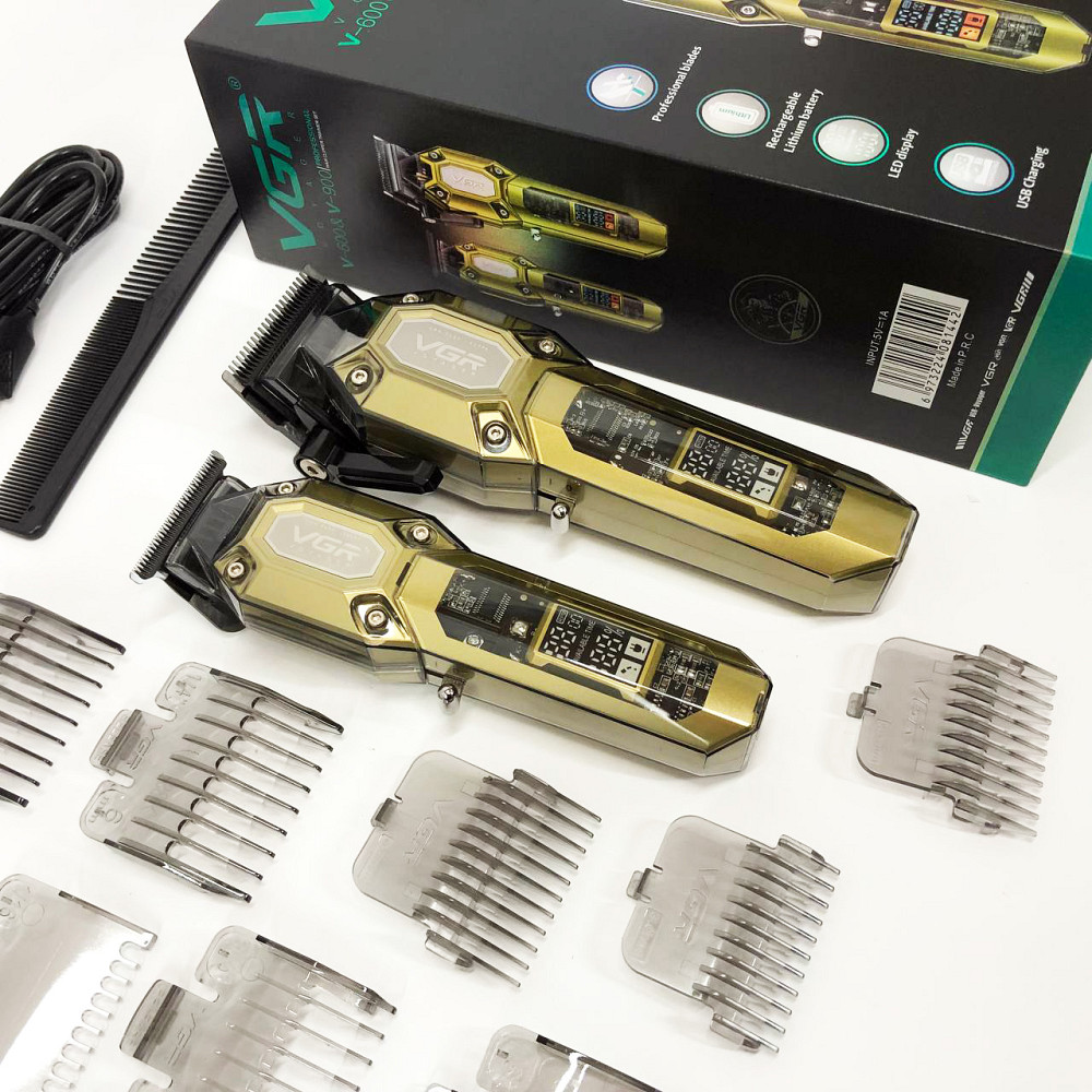 Миюча машинка для стрижки VGR 2 в 1 VGR V-600 V-900, Машинки для стрижки професійні машини LC-91 Львів - фото 1