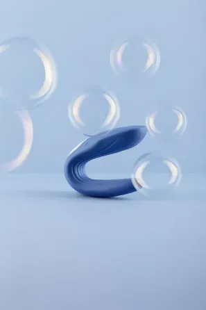 Вібратор для пар Satisfyer Double Whale з двома моторчиками Львів