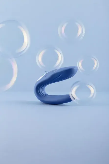 Вібратор для пар Satisfyer Double Whale з двома моторчиками Львів - фото 6